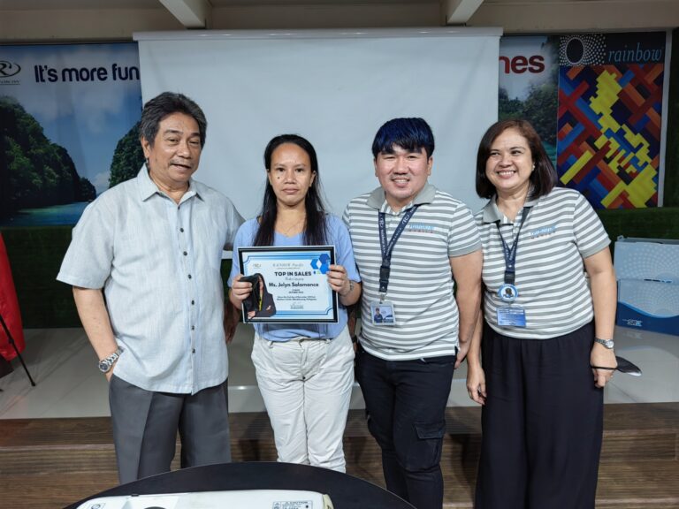 October Top In Sales – Dealers Category are 1st Place - RD Jelyn Salamanca, (represented by Jenny Salamanca), 2nd place ED Artchie Teleron and 3rd place ED Grace Cruz.