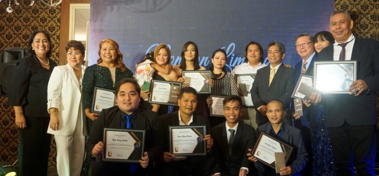 Loyalty Awardees with 15 to 18 years of service