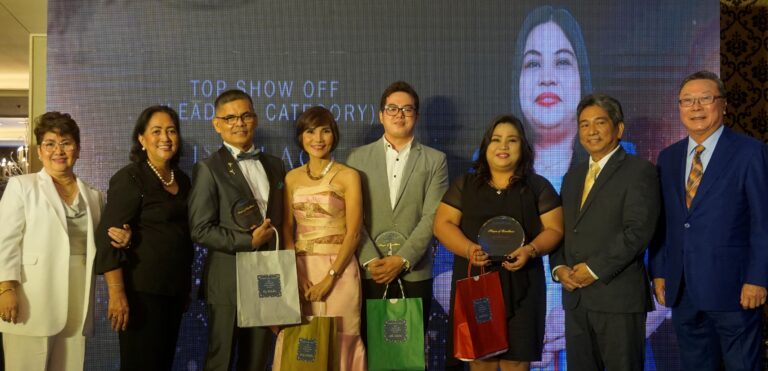 2019 Top Show Off – Leaders Category is TL Jenneth Legre - Sarabia (3rd from R), 2nd is AD john Tolentino (4th from R) and 3rd is AD Josie and Roy Bataller (4th and 3rd from L)