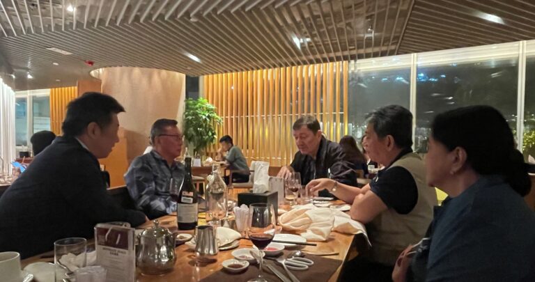 Asia Pacific Regional Meeting in Hongkong last June 18 to 20, 2023. Welcome dinner for Pres. Momir Popovic with Greater China RGDs John Wang (L) and Alex Toh (not in photo), ISC James Kiong, SD Santi and Rose Dapul