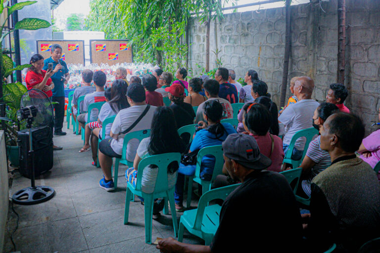 As part of the 20th Anniversary celebration, representatives of 100 indigent families received rice and food bags under our Project Magbigayan from contributions made by Lake Ann Enterprises, its employees, and dealers.