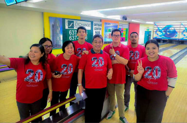 RED Team is composed of Left to right: TL Rebecca Atienza, Elmira Panao, ED Amalia Soriano, Ranniel Gonzales, SD Santi Dapul, AD John Tolentino, Eduard Dublon & MD Reyna Bataller