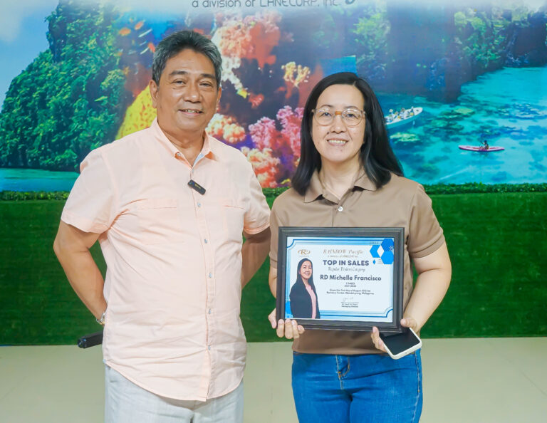 In the Regular Dealers Category, RD Michelle Francisco (R) is the Top in Sales for the month of July.