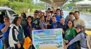 A group photo of the Rainbow Pacific family on their way to Palawan after passing through Puerto Princesa.